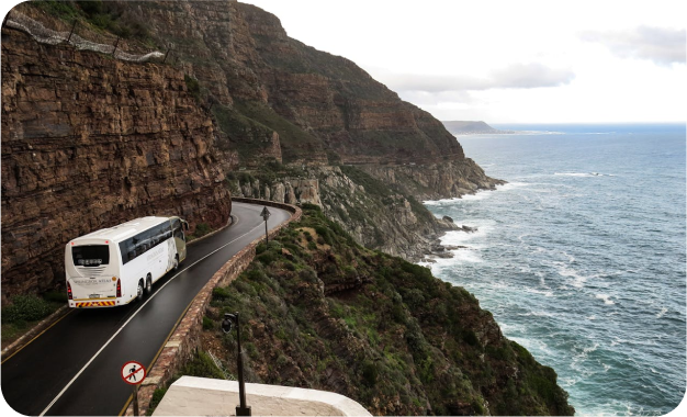 camion voyage mer